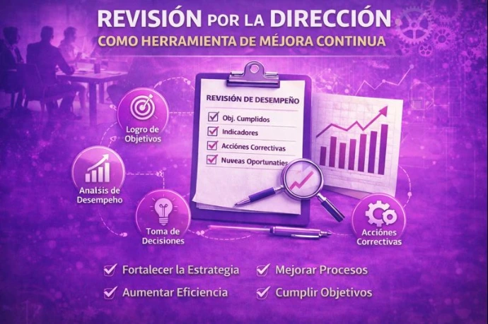 REVISIÓN POR LA DIRECCIÓN COMO HERRAMIENTA DE MEJORA CONTINUA - WEBINAR